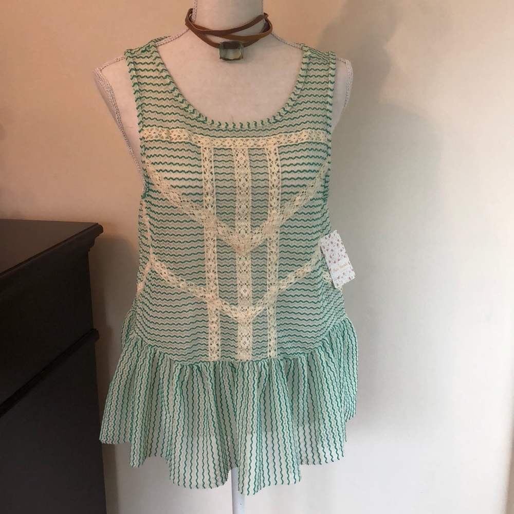 NWT Free People Sheer Tunic